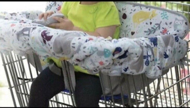 Baby Shopping Cart And High Chair Cover