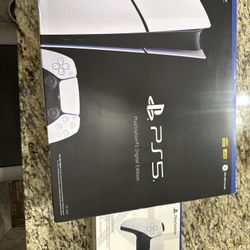 PS5 Digital Edition And Additional Controller 