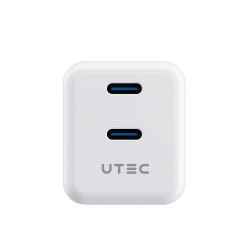 UTEC 35W GaN Dual USB-C Fast Charger (UC35-U01-NA) – New