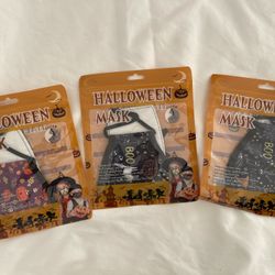 Halloween Masks With Filter - $2 Each
