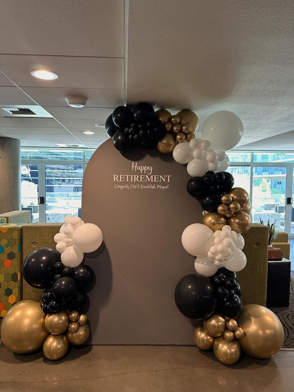 Balloons Decoration Backdrop
