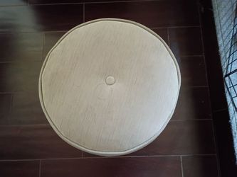 Fabric Footstool / Ottoman