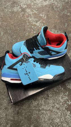 Jordan 4 Retro Travis Scott Cactus Jack -  Sizes 7 - 13 Men