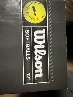 New Wilson Softballs