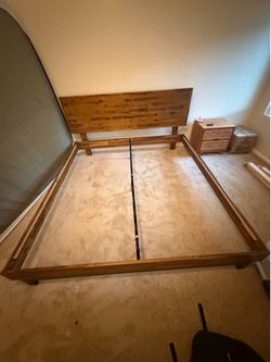 Free Wooden King Bed Frame