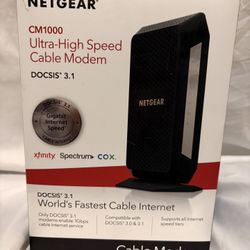 Netgear Ultra High-Speed Cable Modem, Xfinity Spectrum And Cox