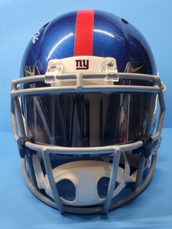 Sequon Barkley Autograph Authentic New York Giants NFL Football Speed Helmet