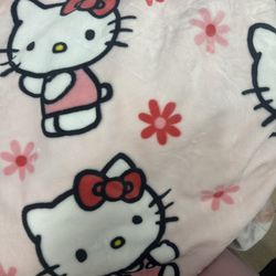 Hello Kitty, throw blanket