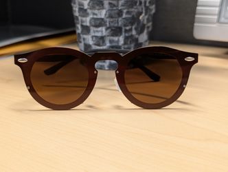 Adjustable Tint Sunglasses (Brown Frame)