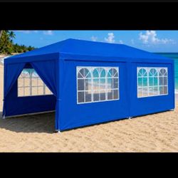 10 x 20 Instant Canopy with Window Sidewalls