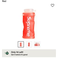 Supreme Hydrapak Stash 1L Bottle Red 