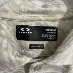 Sz Large/xl Oakley Tech Polo