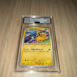 Pikachu Promo 197/SV-P Japanese AGS 10 Slab