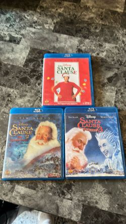 Blu-Ray Disc -The Santa Clause, 2 Mrs, & 3 Escape Clause Blu-ray Collection Set Tim Allen