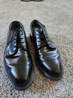 Navy Black Dress Shoes