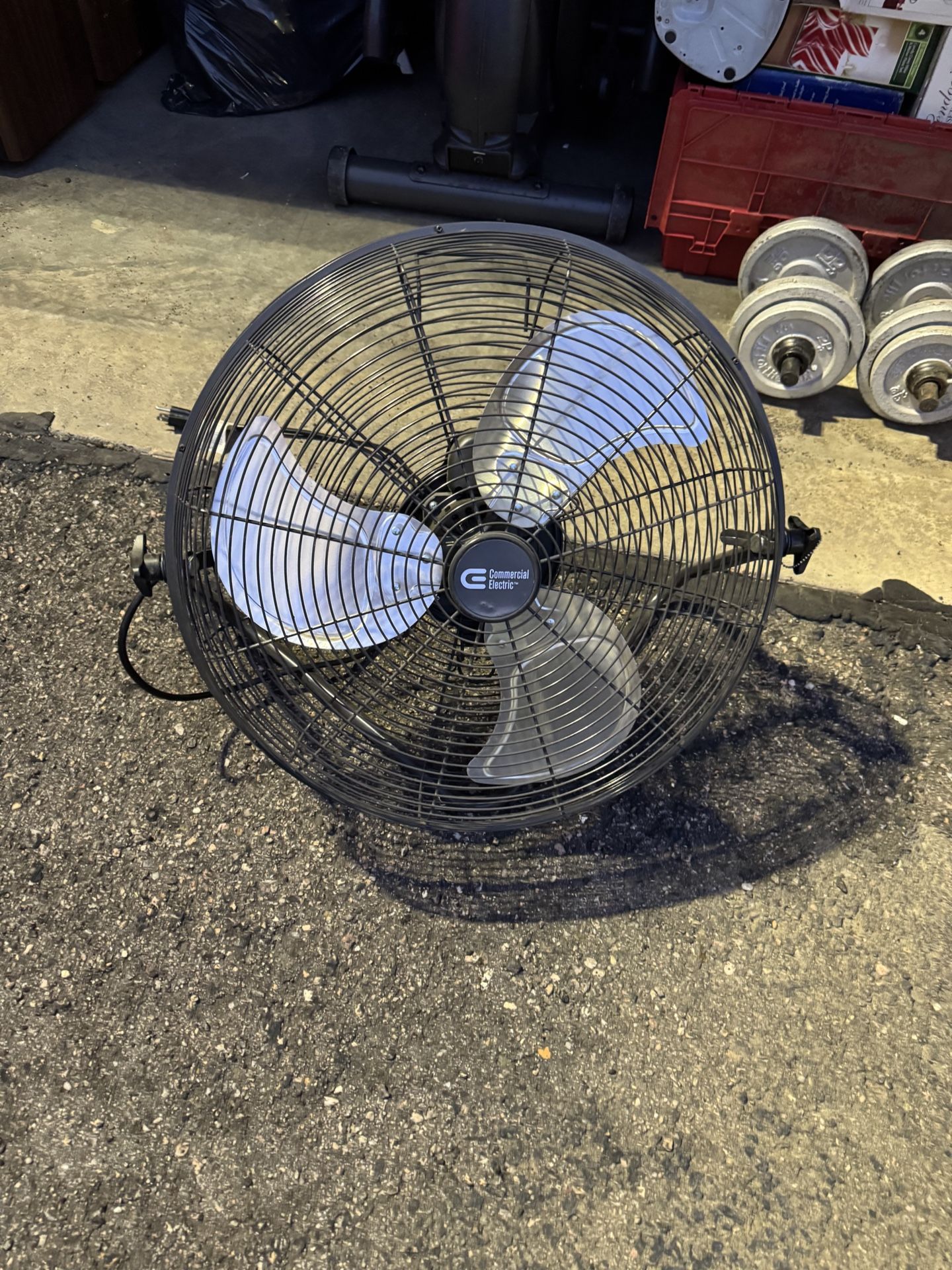 Wall Mount Indoor Outdoor Fan 3 Speed