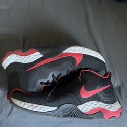 Nike Renew Elevate Black University Red Size 10.5