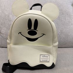 Loungefly Mickey Mouse Glow in the dark ghost backpack