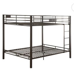 Queen Over Queen Bunk Bed