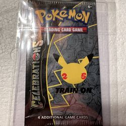 Pokemon TCG 25th Anniversary Celebrations Booster Pack 