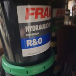 Hydraulic Oil 5 Gallons $45 Plus Tax
