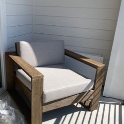 West Elm Patio Chair
