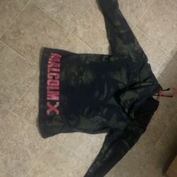 supreme malcolm X hooded sweatshirt 