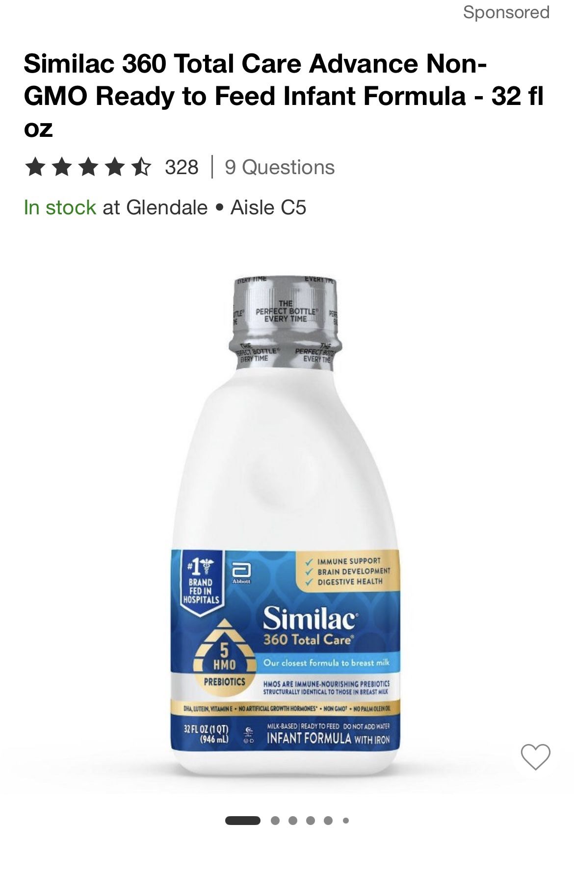 Similac Total Care 360 Blue 