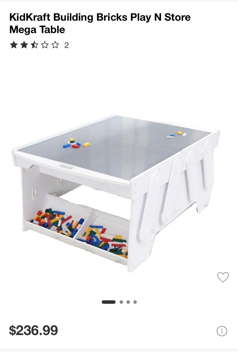Kids Mega Lego Table