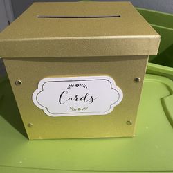 Gold Card Gift Box