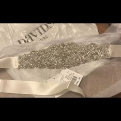 New Wedding Sash & Tiara