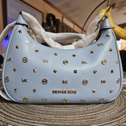 Michael Kors studded pouchette 