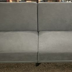 Target Charcoal Futon Sofa 