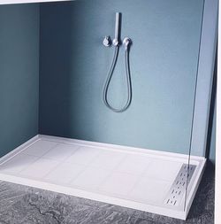 Shower  base 60”-32””