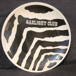 Vintage Zebra Gaslight Club 6in Plates Set Of 8
