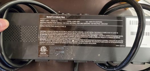 Trip-Lite Network Rack Surge Protector And Power Supply