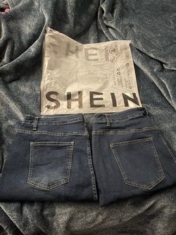 2 Jeans Brand New From Shein Size 18