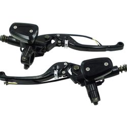Feiteplus Universal 7/8" CNC Motorcycle Hydraulic Front Brake Master Cylinder Reservoir Brake Clutch Pump Levers Left Right