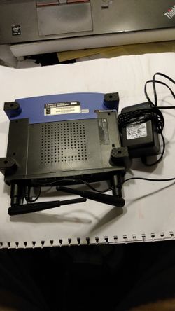 Used Linksys Wireless-G broadband router