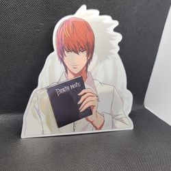 Death Note Holographic Lenticular Anime Decal, Waterproof Peeker Sticker