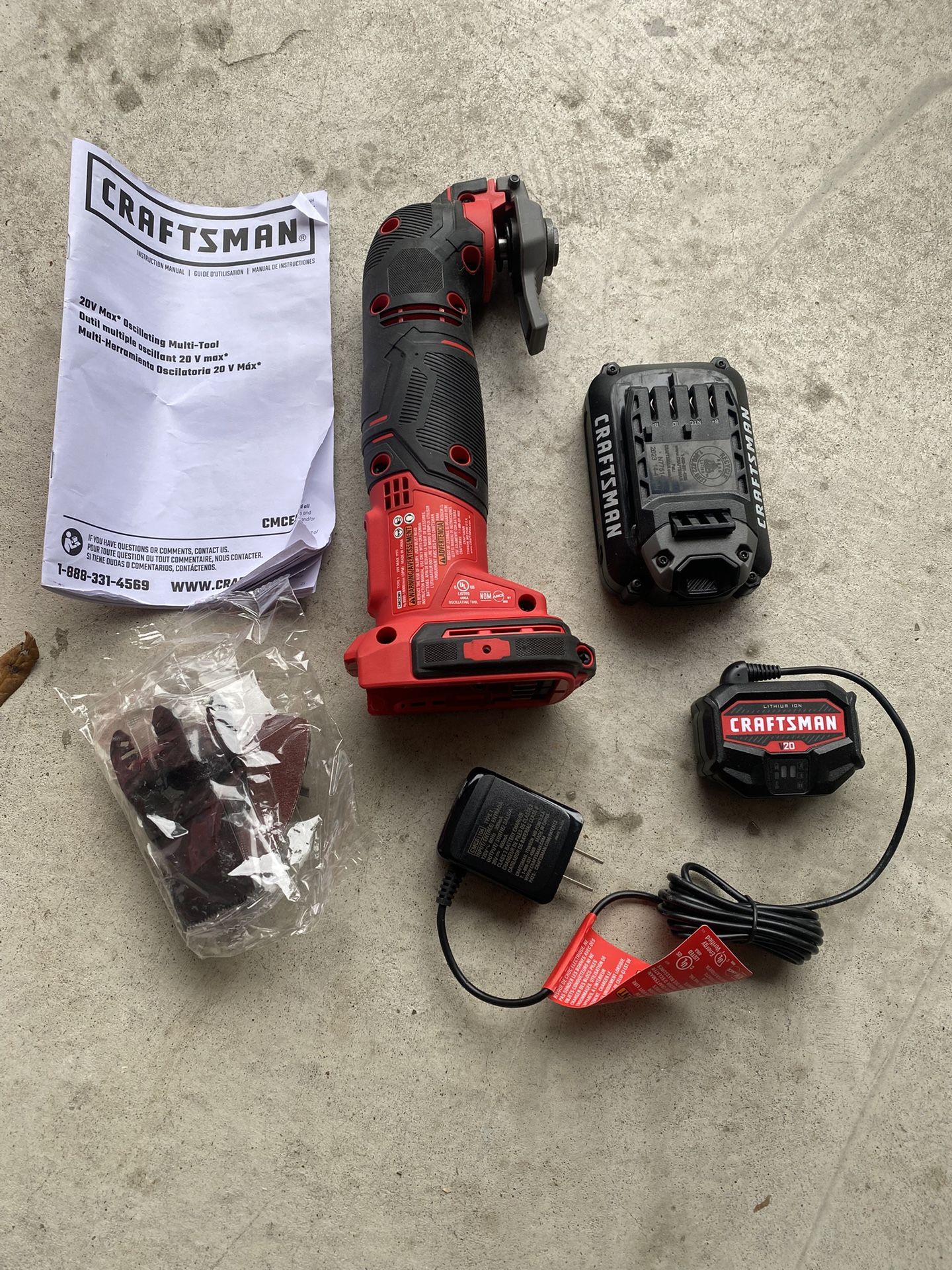 Craftsman Cordless Multi Craftsman 20v Oscillating Tool CRAFTSMAN