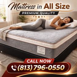 Brand New 14” Pillow Top Full Size Mattress – Great Price, Top Quality & Fast Same-Day Delivery 🚛 All Sizes Available!