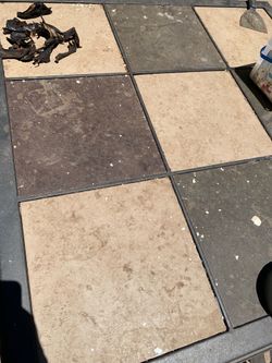 Metal and Tile outdoor furniture patio garden set