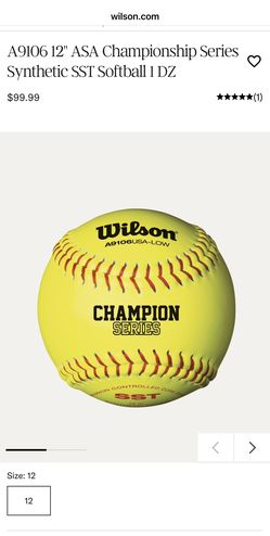 Wilson ASA 12" A9106 