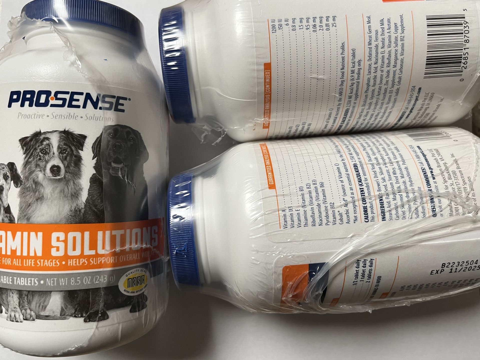 Prosense Dog Vitamin Solutions Exp11/2025