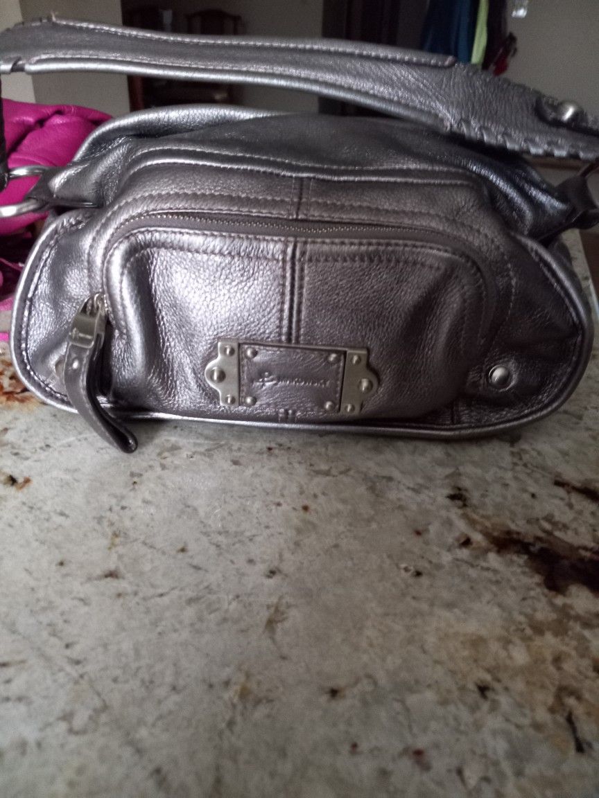 SILVER B Makowski Purse