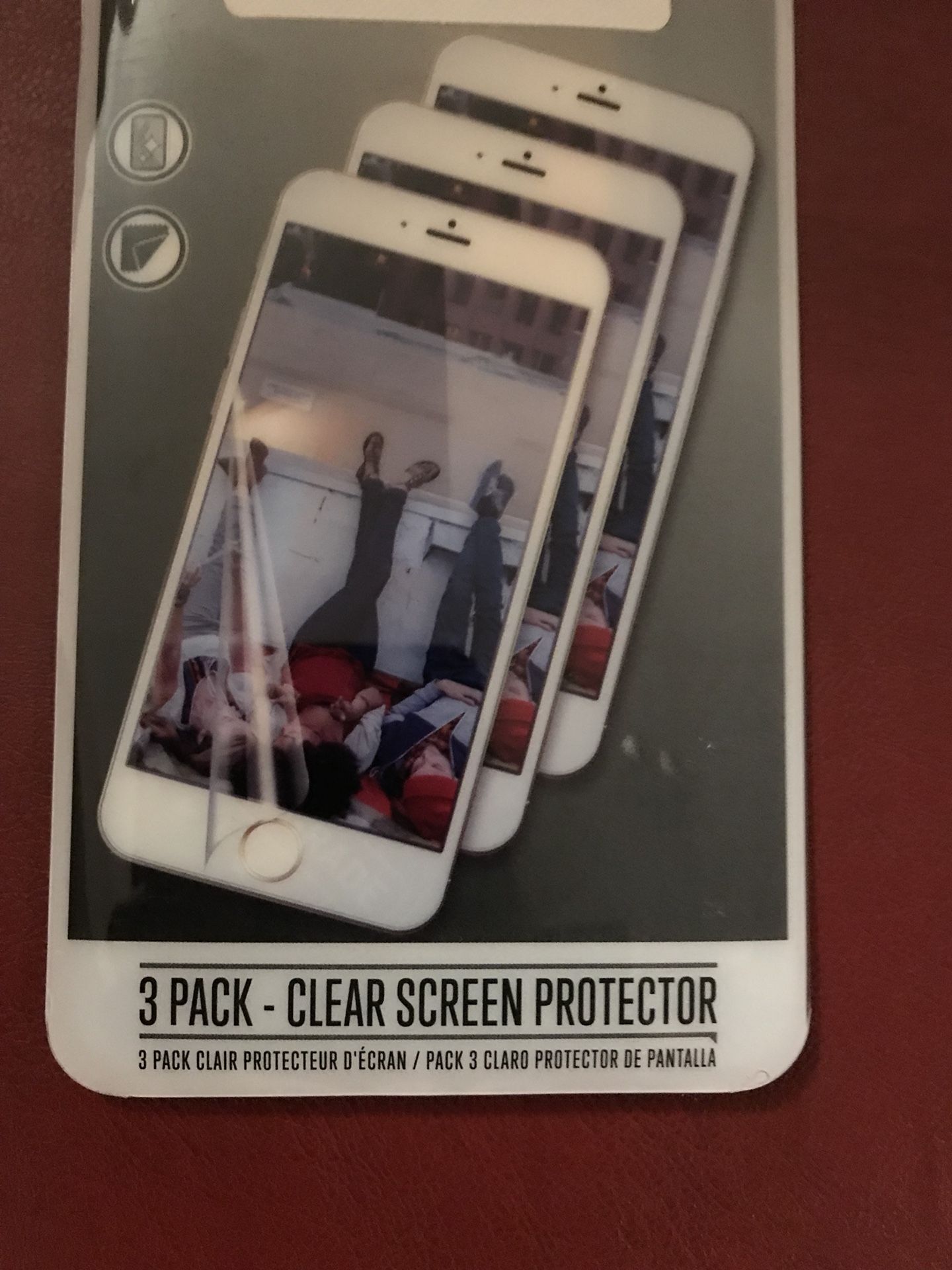3 pack clear screen protector iPhone 6
