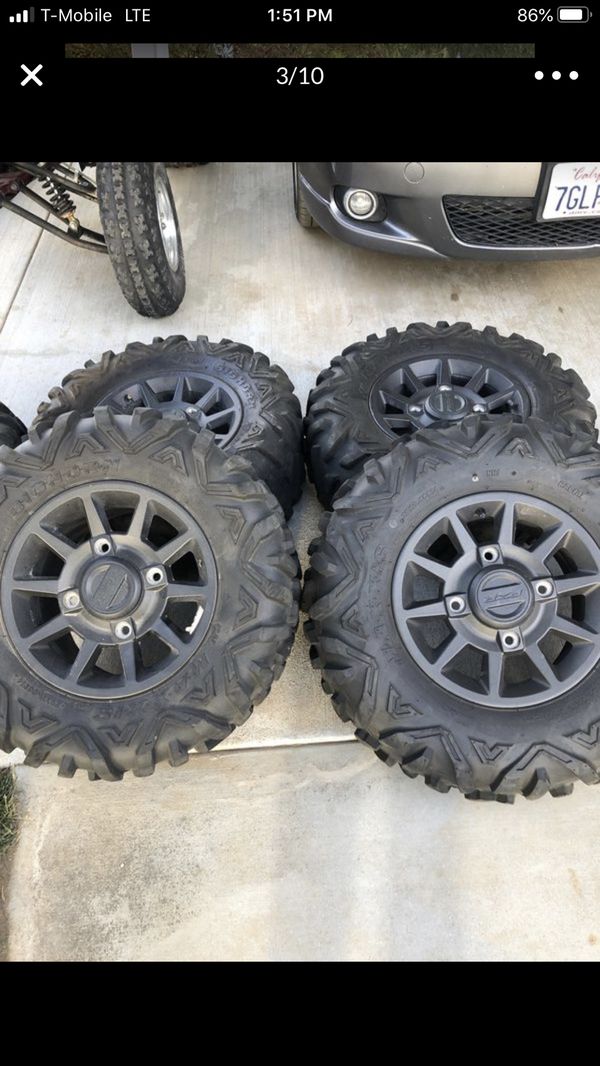 Front RZR wheel an tire for Sale in ACTON, CA OfferUp