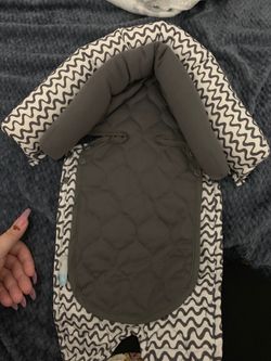 Car seat baby head pillow
