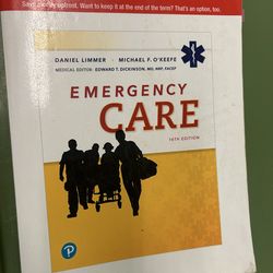 Emergency Care 14th edition paperback